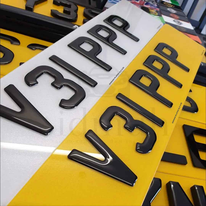 Premium 3D Number Plates UK | Road Legal Custom Plates